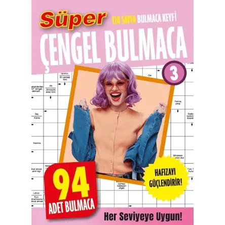 Süper Çengel Bulmaca 3 - Hakan Kayar - Dokuz Yayınları