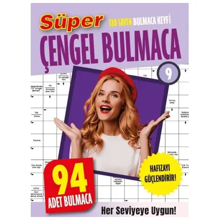 Süper Çengel Bulmaca 9 - Hakan Kayar , Zeliha Kayar - Dokuz Yayınları