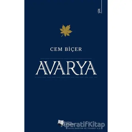 Avarya - Cem Biçer - Karina Yayınevi