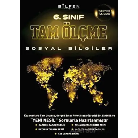6.Sınıf Sosyal Bilgiler Tam Ölçme (Kampanyalı) Bilfen Yayıncılık