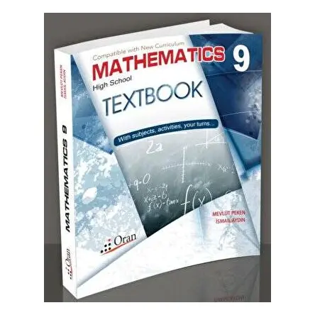 Mathematics 9 (Volume 1-2) - Oran Yayıncılık - İngilizce Kitaplar