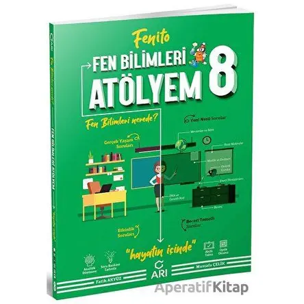 8.Sınıf Fen Bilimleri Atölyem Fenito (Kampanyalı) Arı Yayıncılık