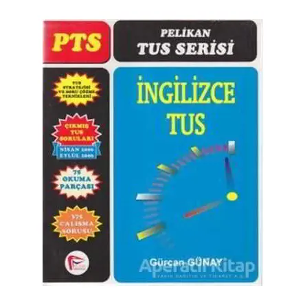 İngilizce TUS - Gürcan Günay - Pelikan Tıp Teknik Yayıncılık