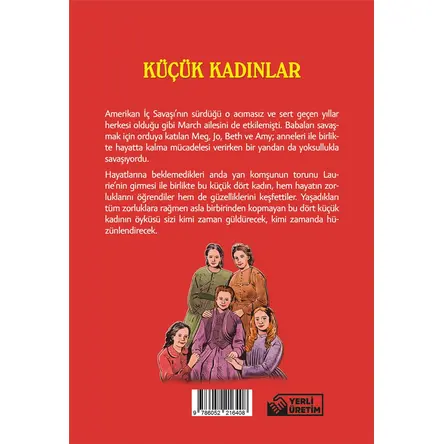 Küçük Kadınlar - Louisa May Alcott - Aperatif Kitap Yayınları