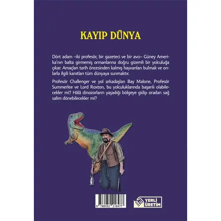 Kayıp Dünya - Arthur Conan Doyle - Aperatif Kitap Yayınları