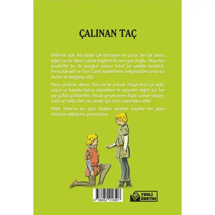Çalınan Taç - Mark Twain - Aperatif Kitap Yayınları