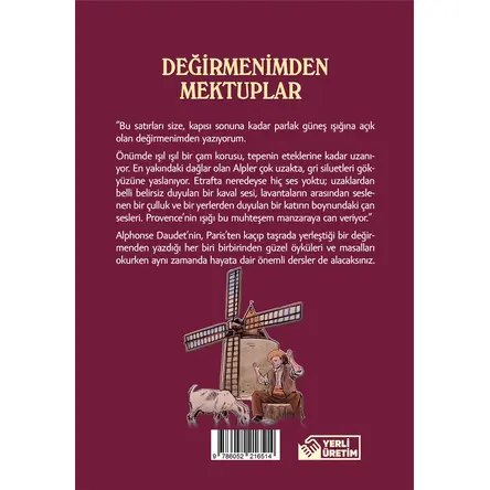 Değirmenimden Mektuplar - Alphonse Daudet - Aperatif Kitap Yayınları