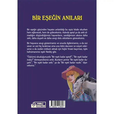 Bir Eşeğin Anıları - Comtesse de Segur - Aperatif Kitap Yayınları