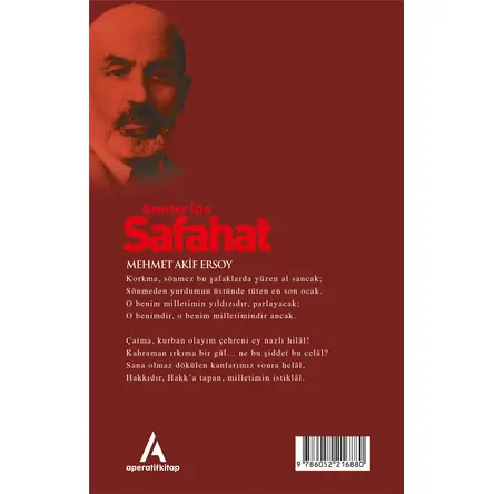 Gençler İçin Safahat - Mehmet Akif Ersoy - Aperatif Kitap Yayınları