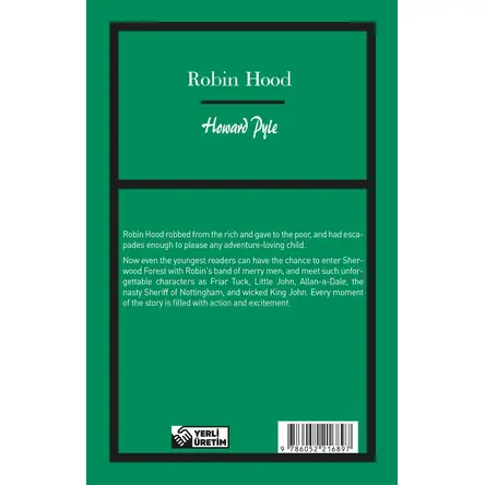 Robin Hood - Howard Pyle (Stage-1) Aperatif Kitap