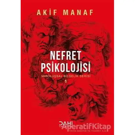 Nefret Psikolojisi - Akif Manaf - Dahi Yayıncılık