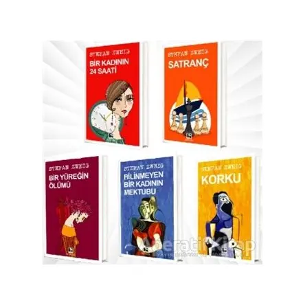 Stefan Zweig Seti (5 Kitap Takım) - Stefan Zweig - Çınaraltı Yayınları