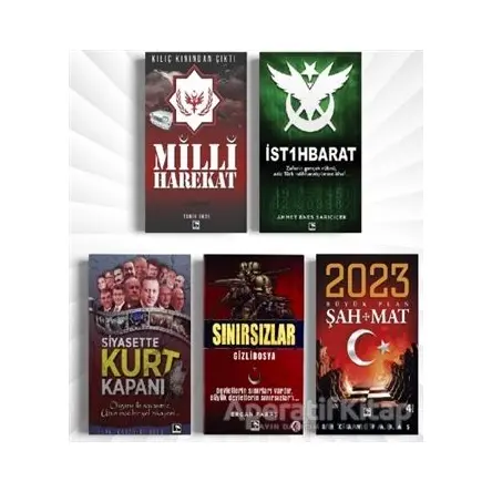 Perde Arkası Seti (5 Kitap Takım) - Şevki Karabekiroğlu - Çınaraltı Yayınları