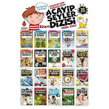 Şu Acayip Şeyler Dizisi Seti (20 Kitap) - Tarık Uslu - Uğurböceği Yayınları