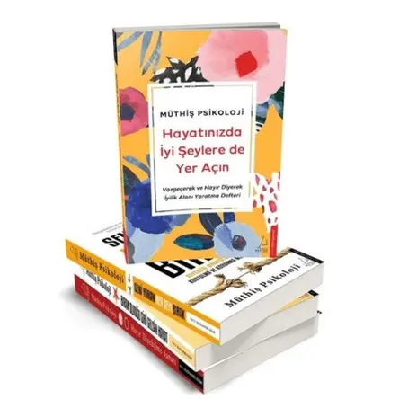 Müthiş Psikoloji 3 Kitap Set Defter Hediyeli - Destek Yayınları