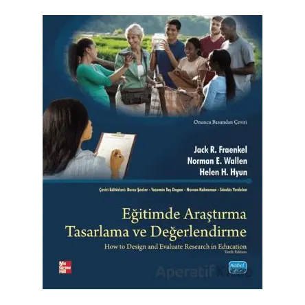 Eğitimde Araştırma Tasarlama ve Değerlendirme - Jack R. Fraenkel - Nobel Akademik Yayıncılık