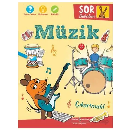 Müzik – Sor Bakalım Çıkartmalı! - Petra Klose - İş Bankası Kültür Yayınları