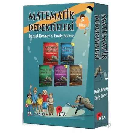 Matematik Dedektifleri Seti - Daniel Kenney - Peta Kitap