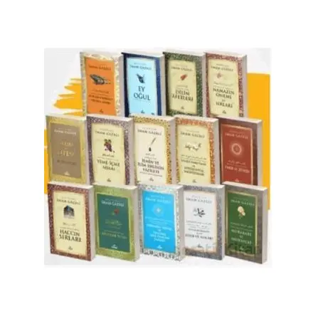 İmam Gazali Kitapları Seti (15 Kitap) - İmam Gazali - Ravza Yayınları