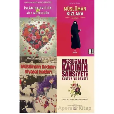 Müslüman Kadının Ahlak ve Kültürü Serisi (4 Kitap) - Muhammed Mehdi - Ravza Yayınları
