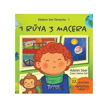 1 Rüya 3 Macera - Adalet Süer - Nito Kitap