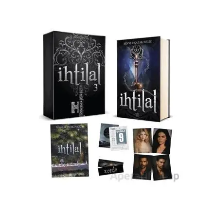 İhtilal - 3 Zerda (Kutulu) - Binnur Şafak Nigiz - Dokuz Yayınları
