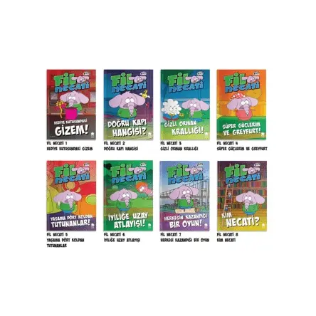 Fil Necati Seti (8 Kitap) - Varol Yaşaroğlu - Eksik Parça Yayınları