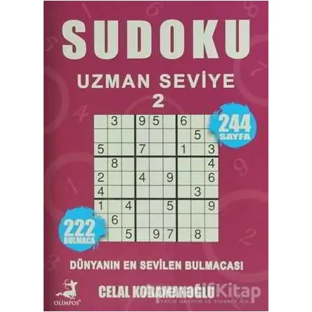 Sudoku Uzman Seviye 2 - Celal Kodamanoğlu - Olimpos Yayınları