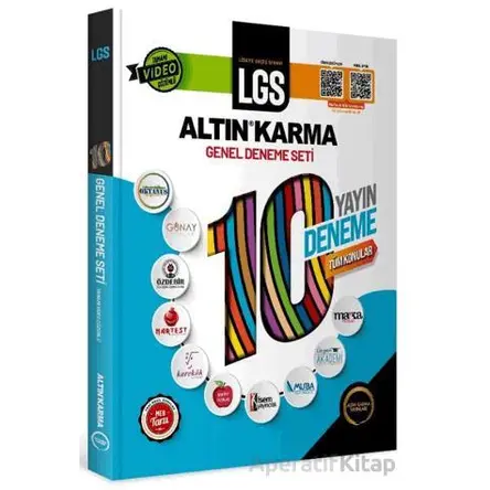 Altınkarma LGS 8. Sınıf 10 Farklı Yayın 10 Deneme
