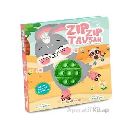 Benim Pop - İt Kitabım Zıp Zıp Tavşan (Tak Çıkar) - Esra Canoğlu - Bi Kutu Oyun