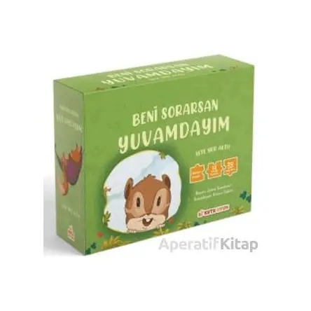 Beni Sorarsan Yuvamdayım-İşte Yer Altı! (Kitap ve Yapboz Seti) - Zehra Kandemir - Bi Kutu Oyun