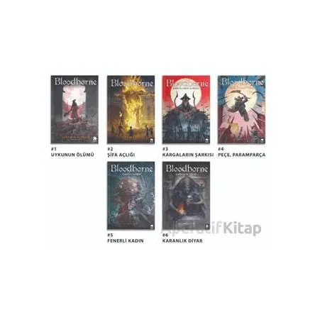Bloodborne Seti (6 kitap) - Ales Kot - Eksik Parça Yayınları