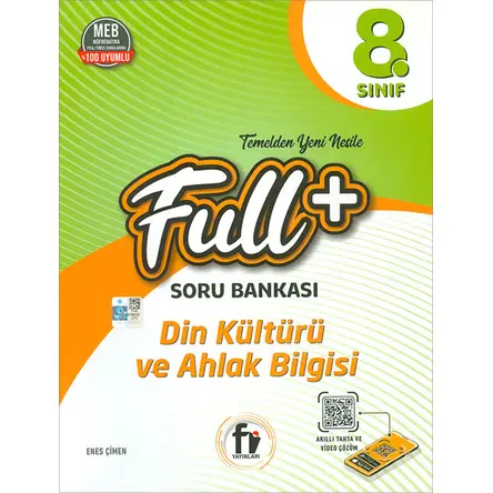 8. Sınıf Full+ Din Kültürü A.B Soru Bankası Fi Yayınları