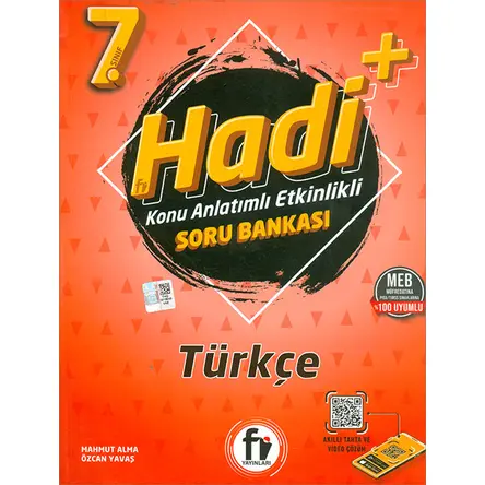 7. Sınıf Hadi Türkçe Konu Anlatımlı Etkinlikli Soru Bankası (Kampanyalı) Fi Yayınları