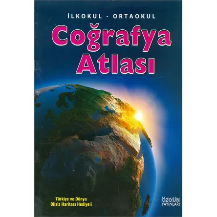 Coğrafya Atlası İlköğretim Ortaokul Özgün Yayınları