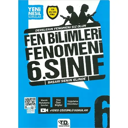 6.Sınıf Fen Bilimleri Fenomeni Soru Bankası Tandem Yayınları