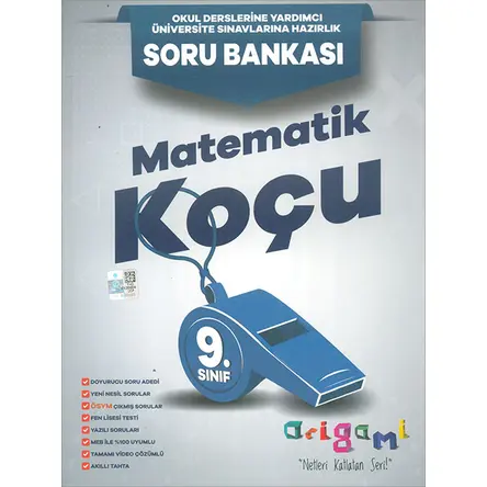 Origami 9.Sınıf Matematik Soru Bankası (Kampanyalı) Tammat Yayıncılık