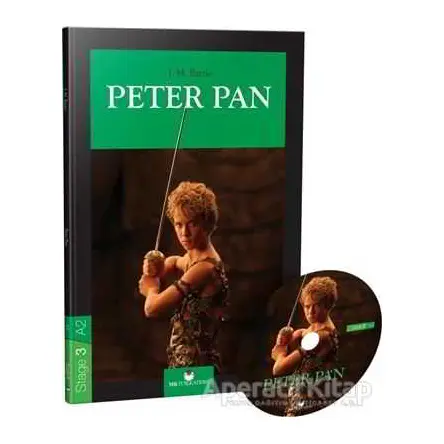 Peter Pan - Stage 3 - İngilizce Hikaye (CDli) - James Matthew Barrie - MK Publications