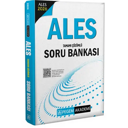 Pegem 2026 ALES Tamamı Çözümlü Soru Bankası
