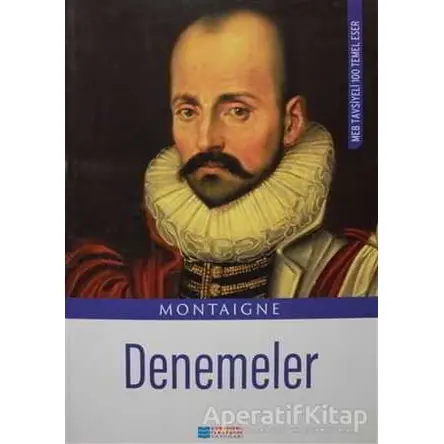 Denemeler - Michel de Montaigne - Evrensel İletişim Yayınları