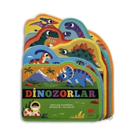 Bul Bakalım Dinozorlar - Kolektif - Uçan Fil Yayınları