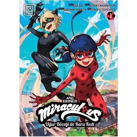 Miraculous: Uğur Böceği ile Kara Kedi 1 - Zag - Athica Yayınları