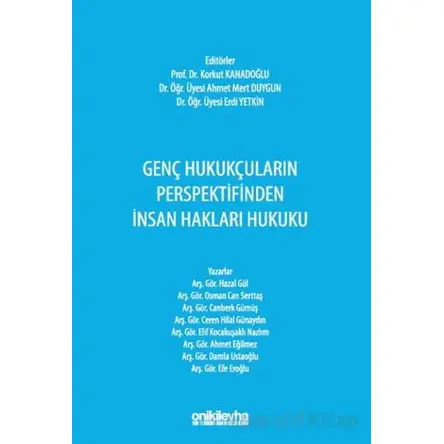 Genç Hukukçuların Perspektifinden İnsan Hakları Hukuku