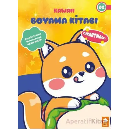 Kawaii Boyama Kitabı 2 - Kolektif - Eksik Parça Yayınları