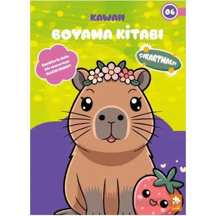 Kawaii Boyama Kitabı 6 - Kolektif - Eksik Parça Yayınları