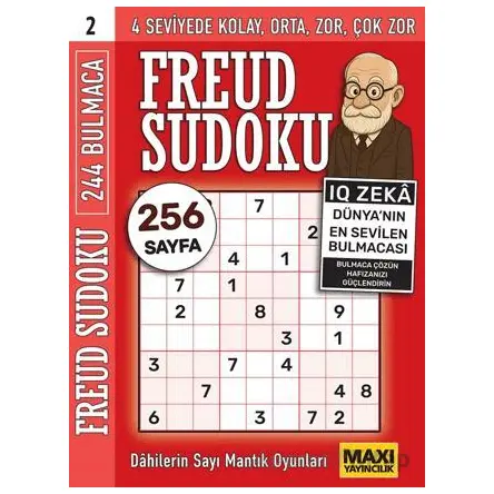 Freud Sudoku 2 - Bertan Kodamanoğlu - Maxi Yayıncılık
