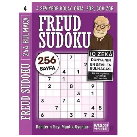 Freud Sudoku 4 - Bertan Kodamanoğlu - Maxi Yayıncılık