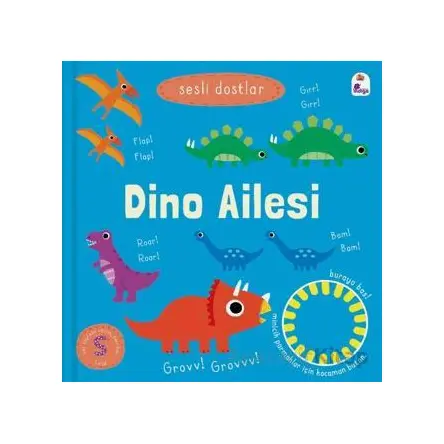 Sesli Dostlar – Dino Ailesi (Sesli Kitap) - Kolektif - İndigo Çocuk
