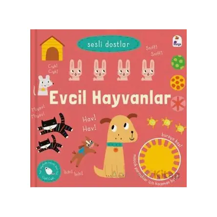 Sesli Dostlar – Evcil Hayvanlar (Sesli Kitap) - Kolektif - İndigo Çocuk