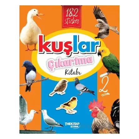 Kuşlar Çıkartma Kitabı - 2 - Kolektif - The Kitap Çocuk